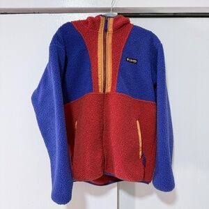 Columbia Zip-Jacket Sherpa Fleece Hoodie